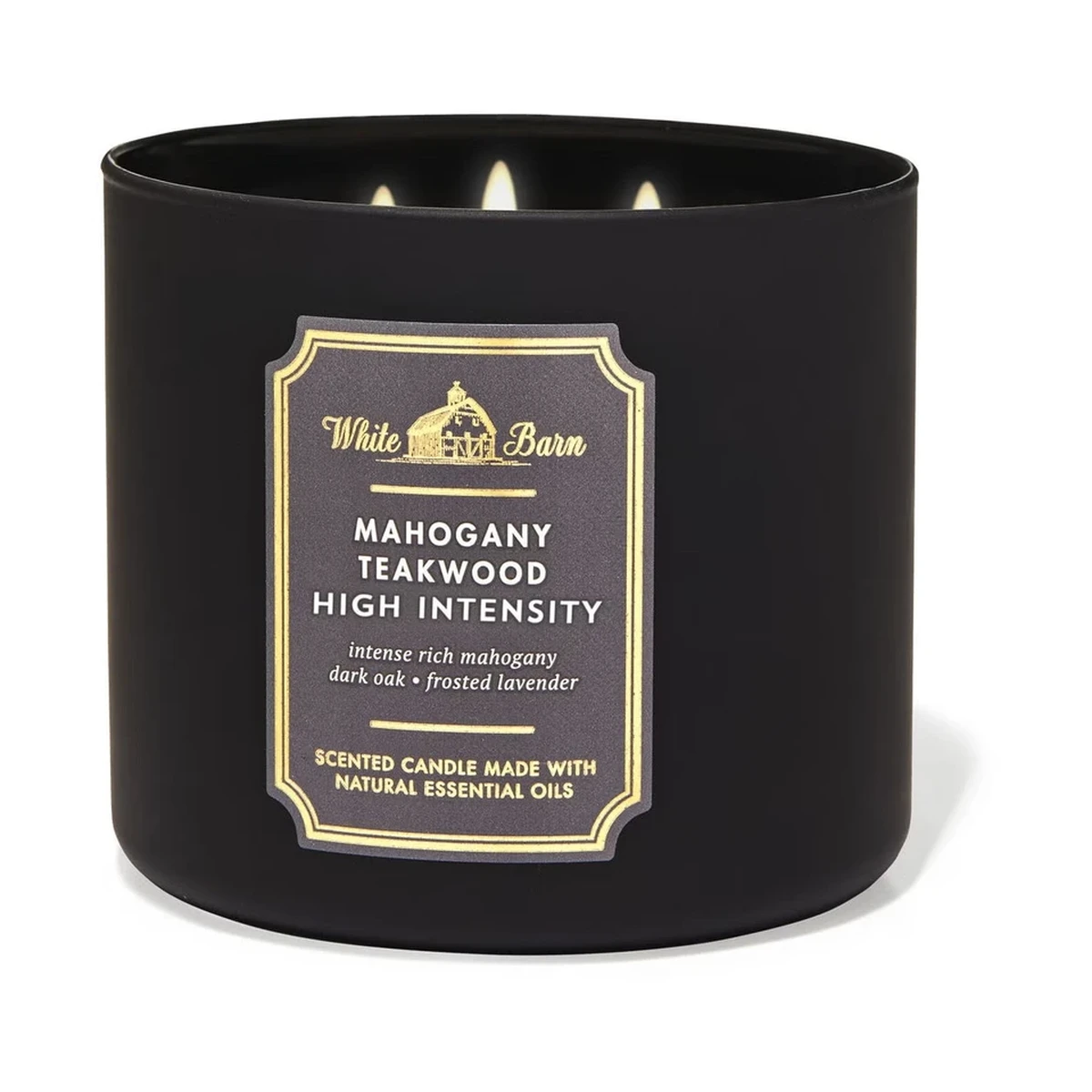 Bath & Body Works Mahogany Teakwood High Intensity 3-Wick Candle