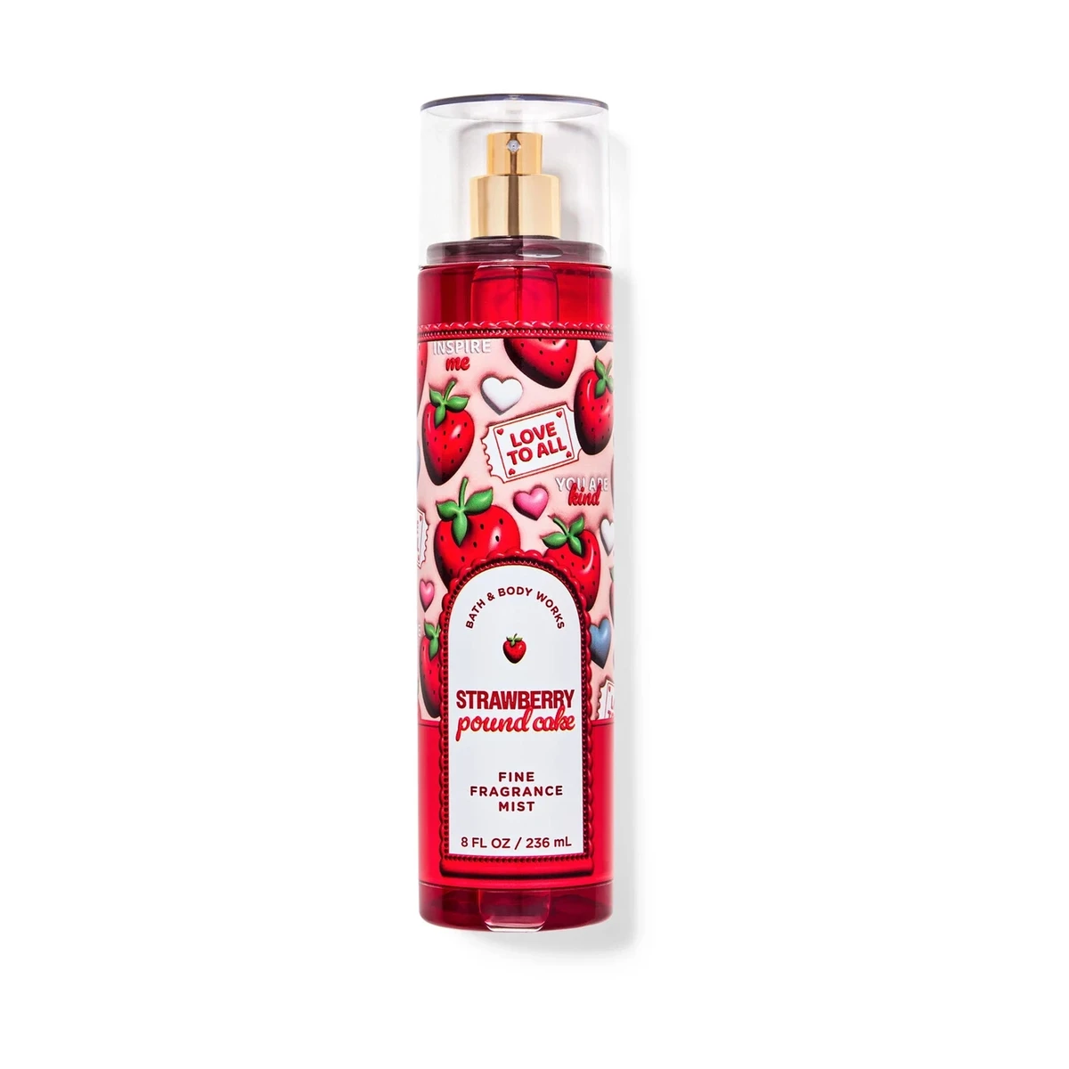 Bath & Body Works Strawberry Pound Cake Fine Fragrance Mist