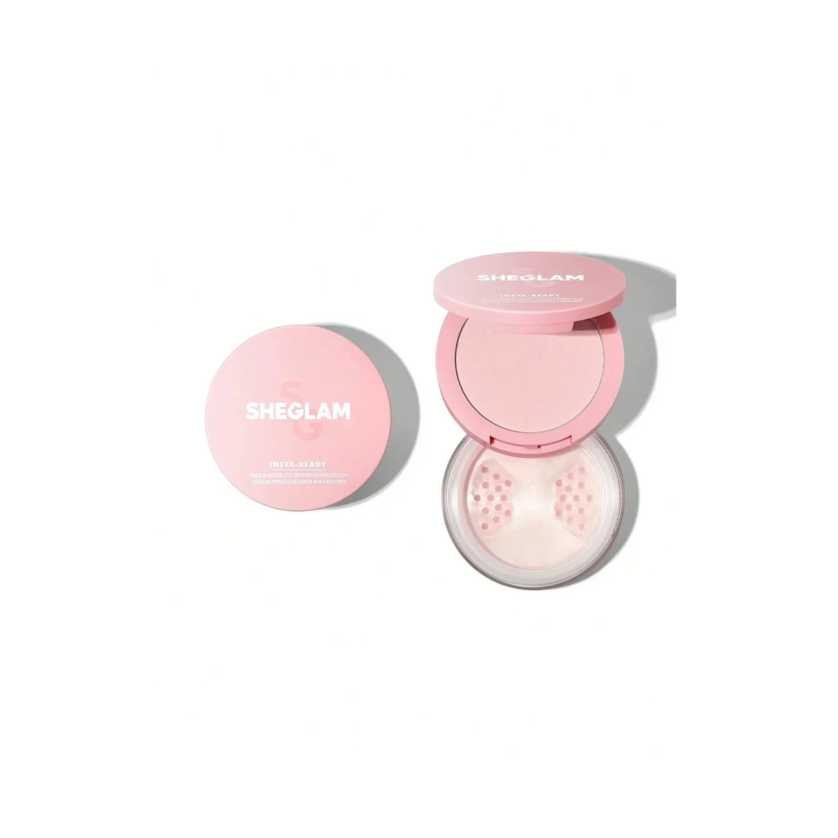 SHEGLAM Insta-Ready Face & Under Eye Setting Powder Duo